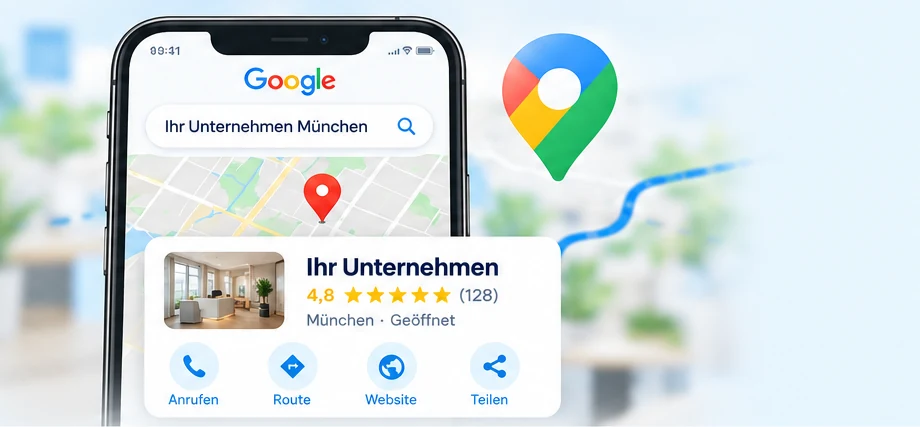 Illustration zu Google Maps Optimierung