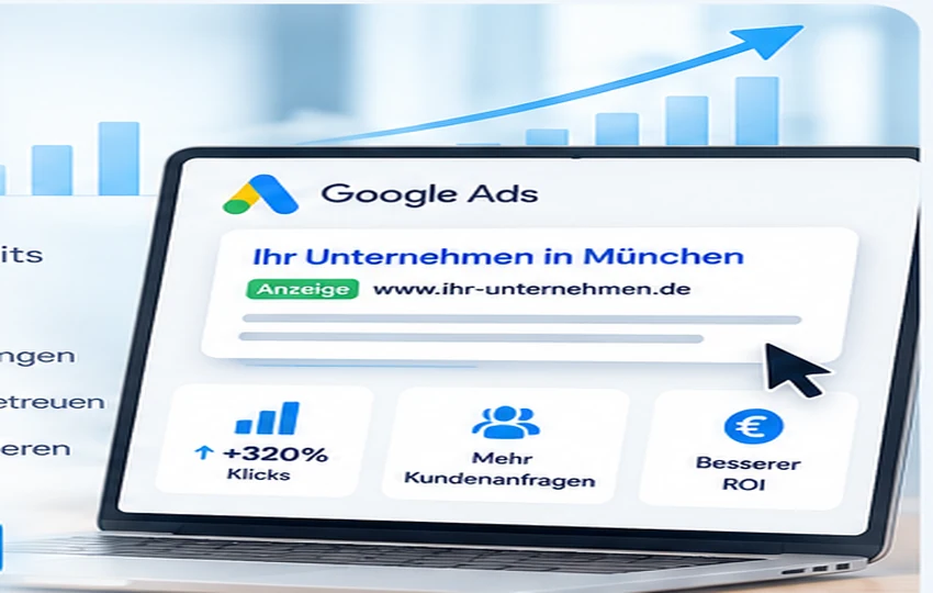 Illustration zu Google Ads Betreuung