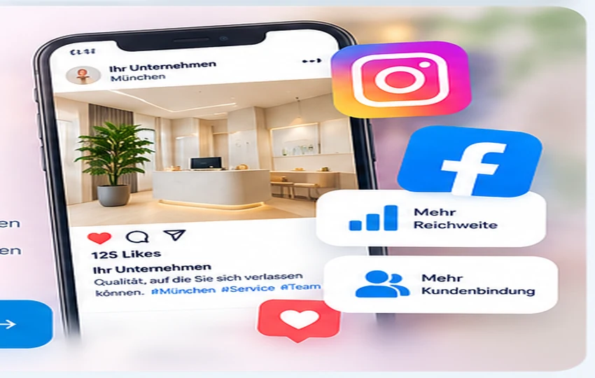 Illustration zu Social Media Marketing